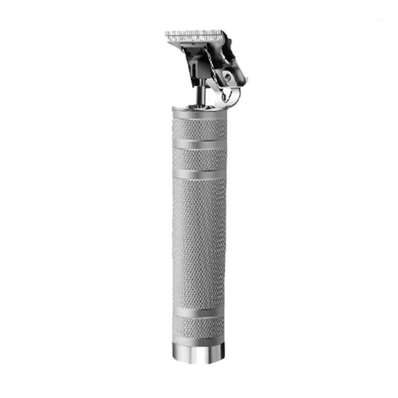 

Kemei KM-1974B Hair Trimmer Rechargeable Hair Clipper Barbershop Cordless 0mm T-Blade Baldheaded Outliner for Men Silver1