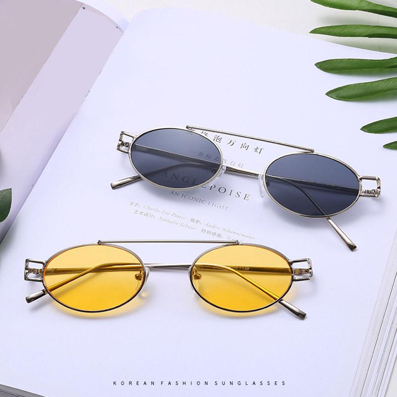 

Sunglasses Frames Eyeware Optical-Glasses Clear-Lens Round Metal Gold Black Designer Woman Silver