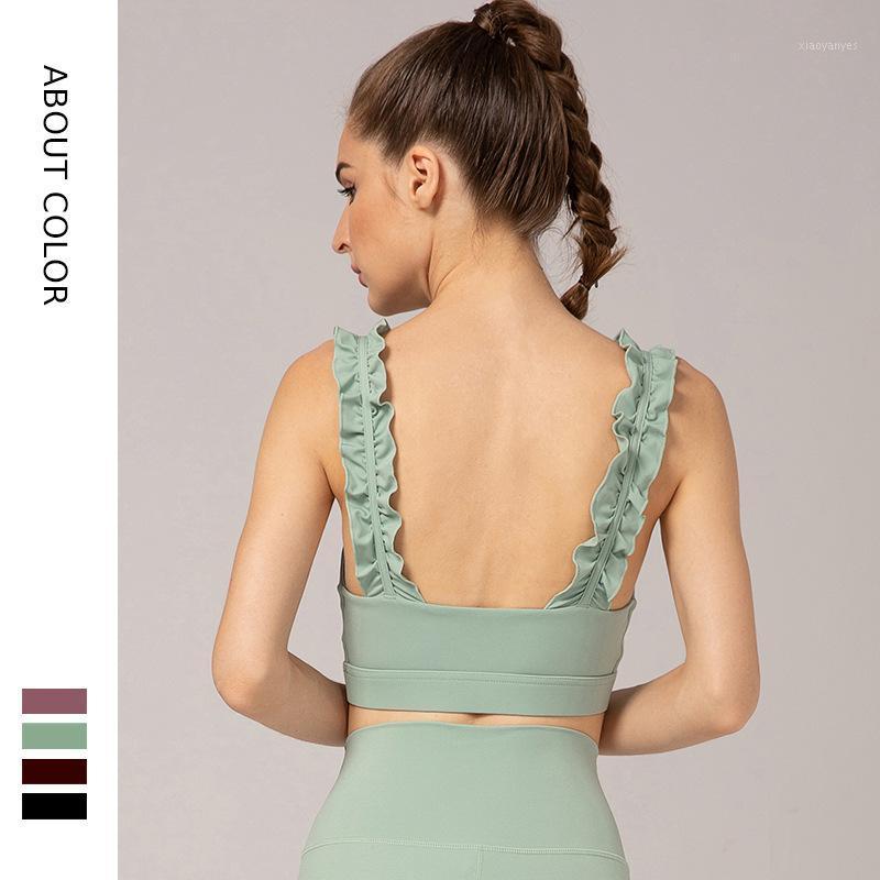 

Workout Sports Bra Breastplate Woman Top Yoga Vest Fitness Running Bras Women High Impact Tops Sport Push Up Crop Seamless XL1, Black