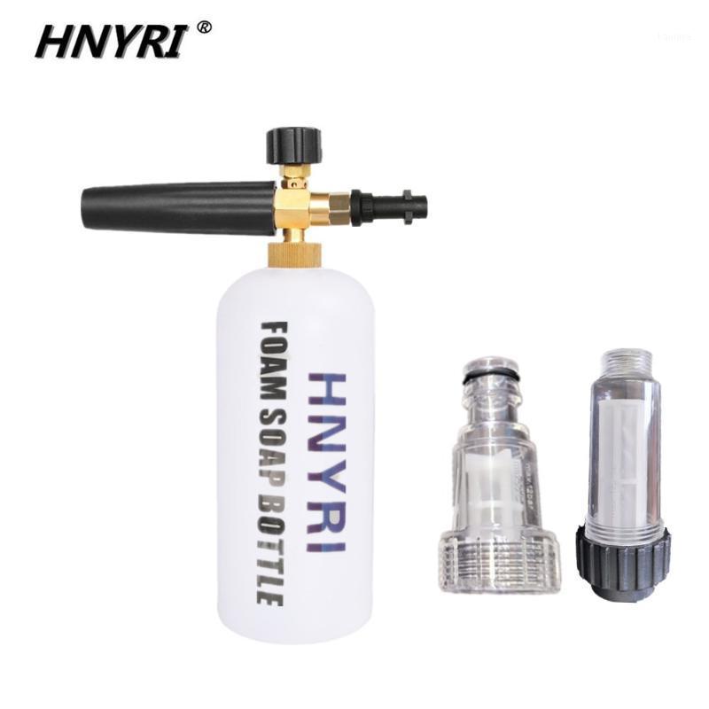 

HNYRI Foam Filter Nozzle Soap Foamer Cannon Snow Foam Car Washer Lance for Karcher K2 K4 K5 K6 Wather Pressure Washer1