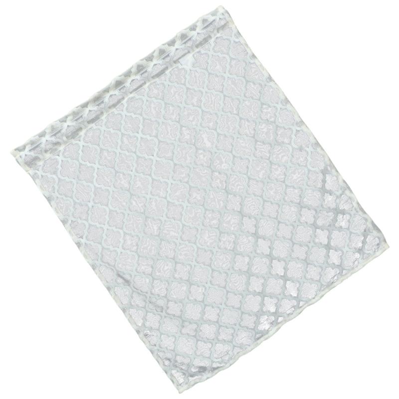 

Delicate Window Screening Exquisite Window Curtain Decorative Curtain for Home, White