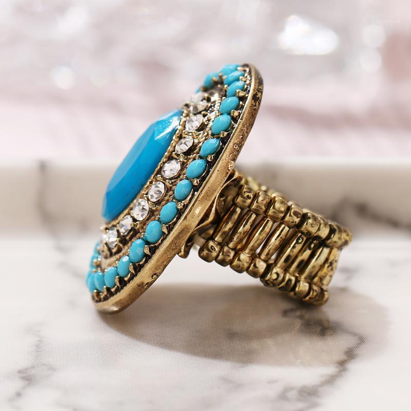 

Fashionable and beautiful natural stone ring birthday party Christmas gift free shipping1