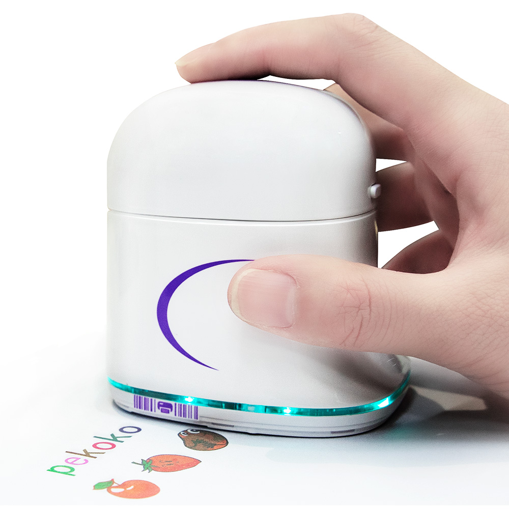 

Pekoko new portable DIY color Printer handheld mini wireless mobile phone Inkjet label maker customized for Birthday Chiristmas gift