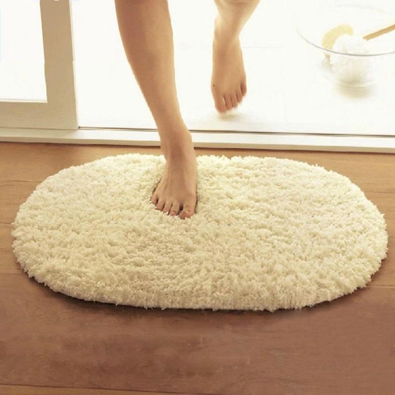 

58New 18 Styles Bath Mats Rug, 1 PCS Anti-slip Bathroom Rug In The Toilet, Machine Wash Bathroom Carpet Mat For tapetes1