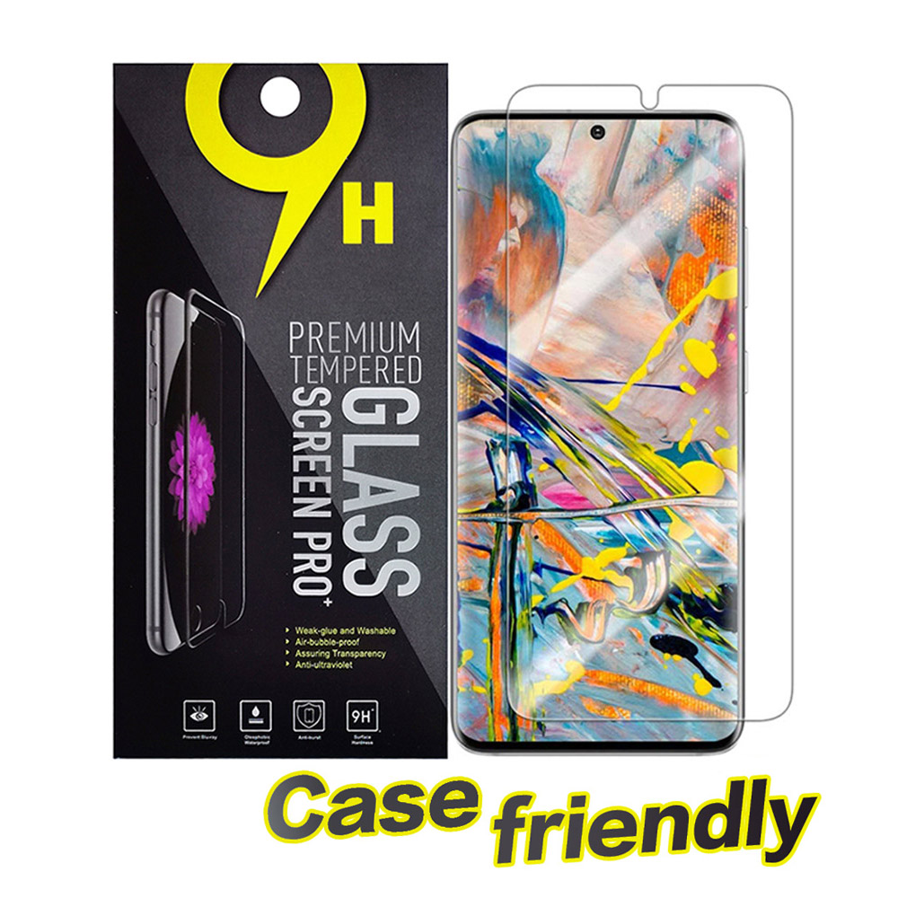 

Tempered Glass For Samsung Note 20 S20 Ultra S8 S9 S10 Plus Screen Protector For Samsung Note 8 9 with paper box