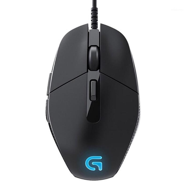

G302 Optical Mouse 6 Buttons USB Wired Mouse 4 Gears 4000DPI Adjustable Ergonomic Gaming Mice for PC computer1