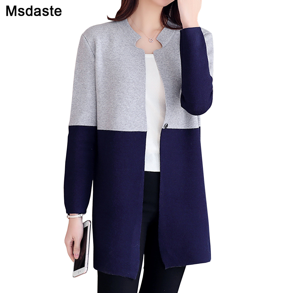 

Autumn Long Shirt Cardigan Women Winter Jackets Women's Jacket Mrs Cardigans Coats, Gray