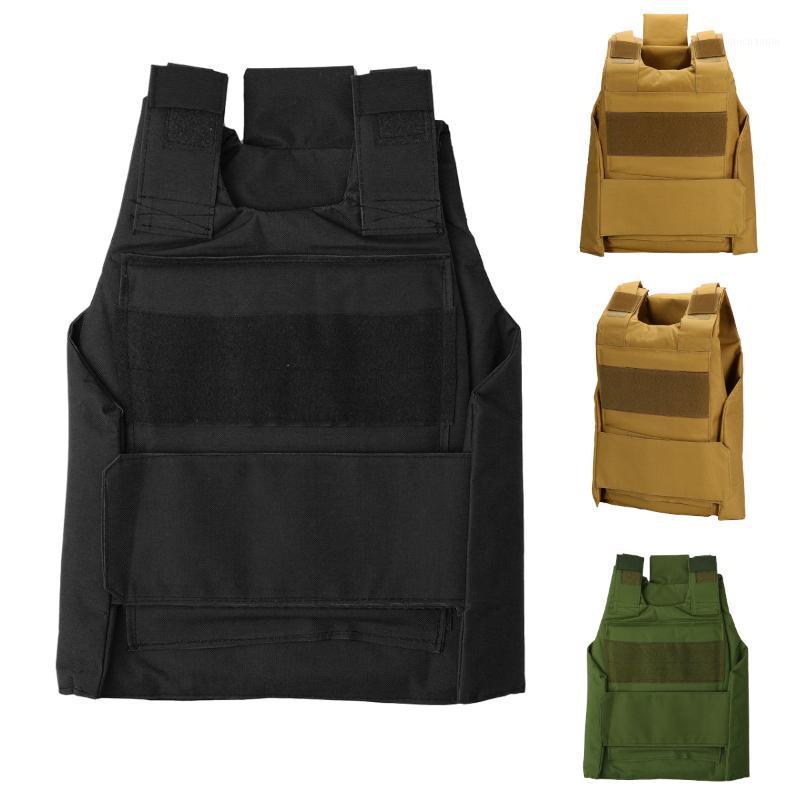 

600D Nylon Tactical Vest Outdoor Paintball Camouflage Molle Hunting Vest For Army Armor Protective1, Black