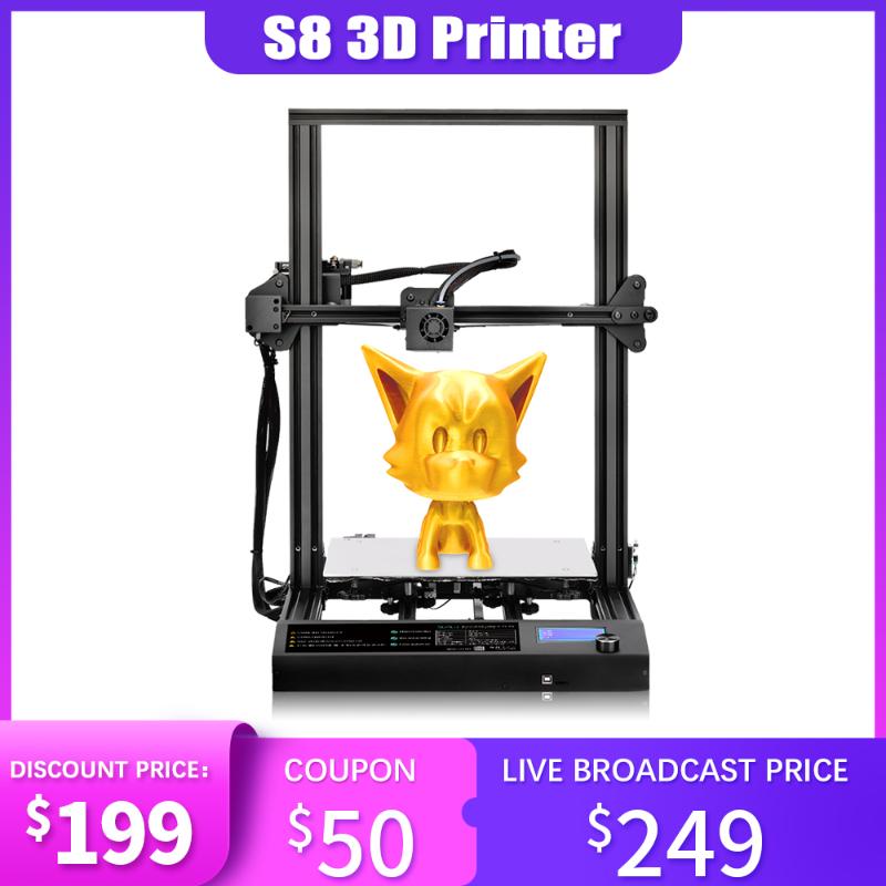 

FDM 3D Printer PLUS SIZE Large Works Automatic 3D Printer DIY Delicate Artwork support TF card USB Interface Kit Drucker
