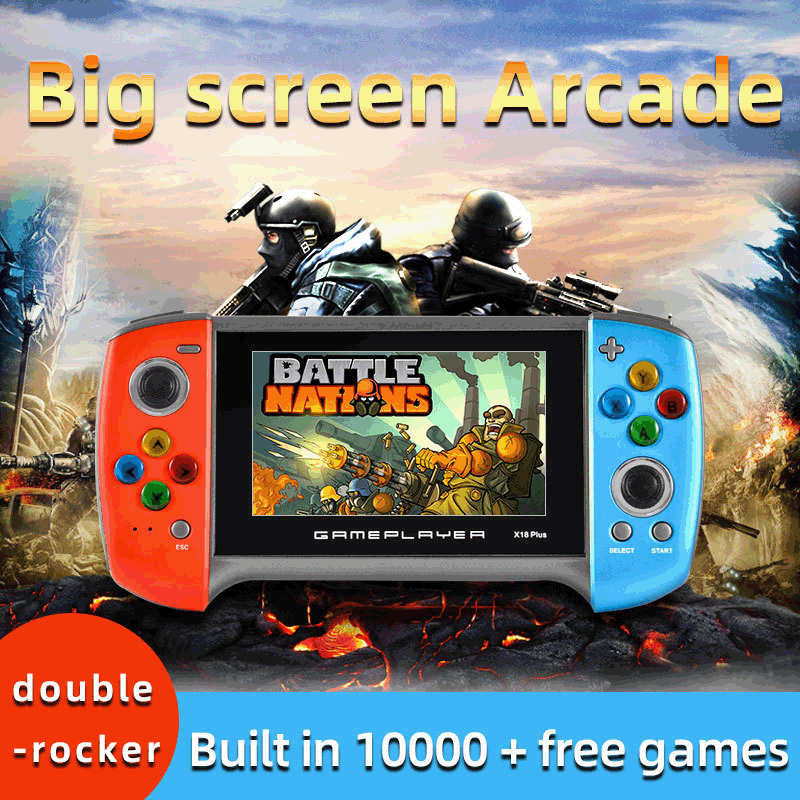 

4.3-inch large screen handheld nostalgic FC game console (zdj56