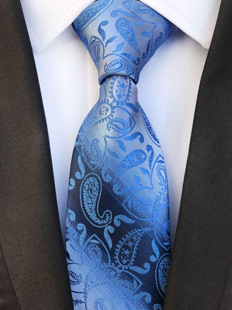 

Bow Ties Design Men Fashion Paisley Floral Tie High Quality Jacquard Woven Necktie Personality Cravat