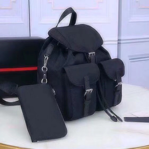 

Wholesale fashion canvas backpack for women shoulder bag fashion back pack for men handbag classic backpack messenger bag parachute fabric, Ribbon(not for sale separately)