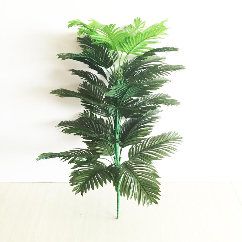 

90cm 39 Heads Tropical Palm Tree Large Artificial Plants Big Fake Monstera Silk Palm Leaves Branch For Home Garden Wedding Decor, Green