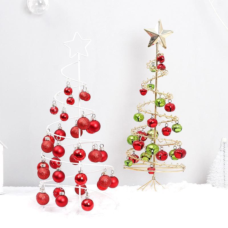 

Christmas Decorations Mini Christams Balls New Year Decoration Festival Tree Christmas Pendant Xmas Ornaments Iron Shelf1