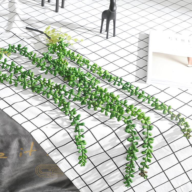 

Wedding Home Decoration Imitation Flowers Artificial Flower Indoor Simulation Plant Wall Artificial Large Grain Lover's Tears Pl1, As pic