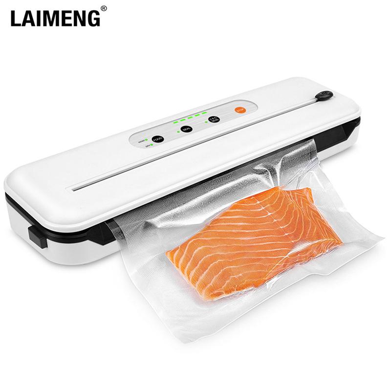 

LAIMENG Vacuum Sealer Sous Vide Vacuum Packer with Cutter For Storage New Packing Machine with bags S274