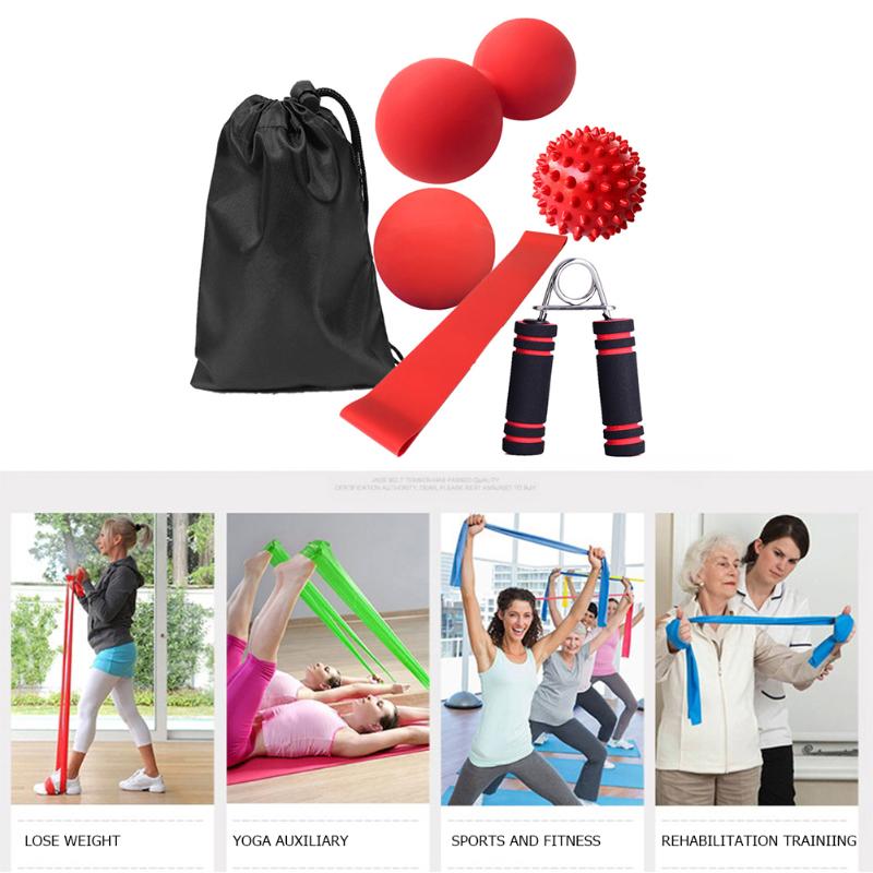 

5pcs Fascia Ball Muscle Relax Exercise Fitness Massage Gym Training Balls