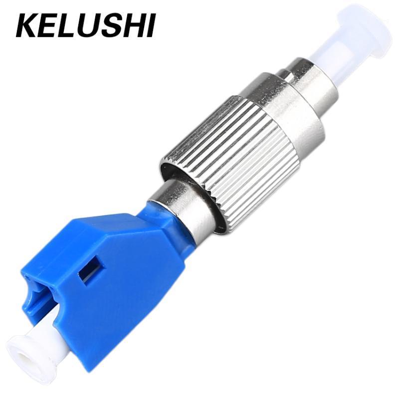 

KELUSHI High Quality 2.5mm To 1.25mm FC LC Hybrid Adapter UPC APC Single Mode Fiber Optic Adapter Wholesale Price Free Shipping1