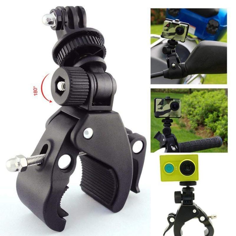 

High Quality Bicycle Handlebar Camera DV DSLR Bike Clamp Bracket Tripod Mount Screw Clip For Camera DV Bicycle Bracket