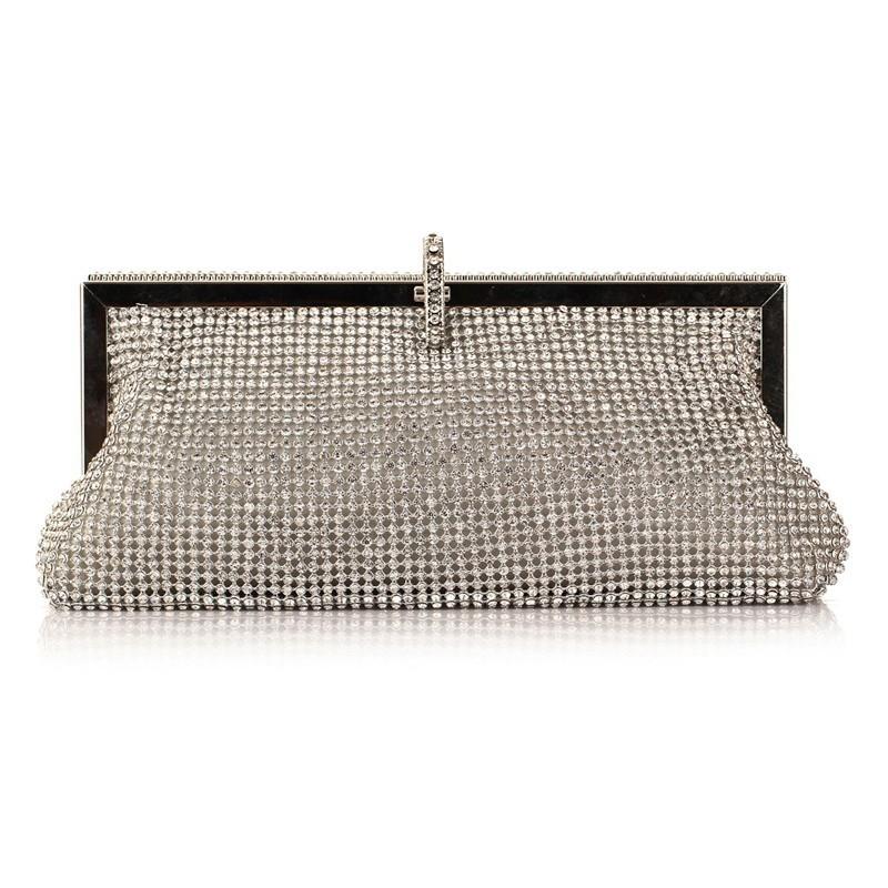

Party Fashion Women Diamonds Clutch Evening Bgas Shiny Shiny Rhinestone Elegant Ladies Handbag Flaps Single Chain Shoulder Bag, Black