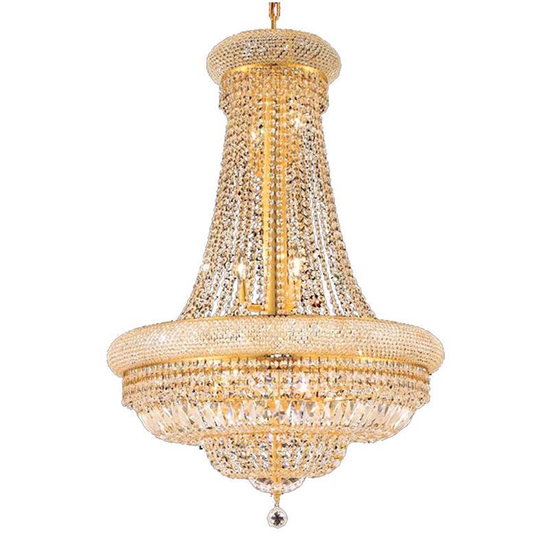 

Phube Lighting French Empire Gold Crystal Chandelier Chrome Chandeliers Lighting Modern Chandeliers Light+Free shipping !