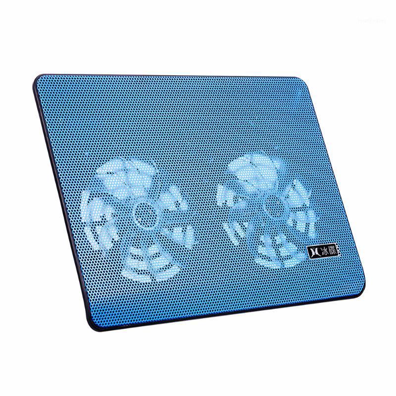 

Laptop Cooling Pad High-performance Laptop Cooler Double Fans Cooler with Two USB Ports Support for Laptops Under 17 inch Blue1