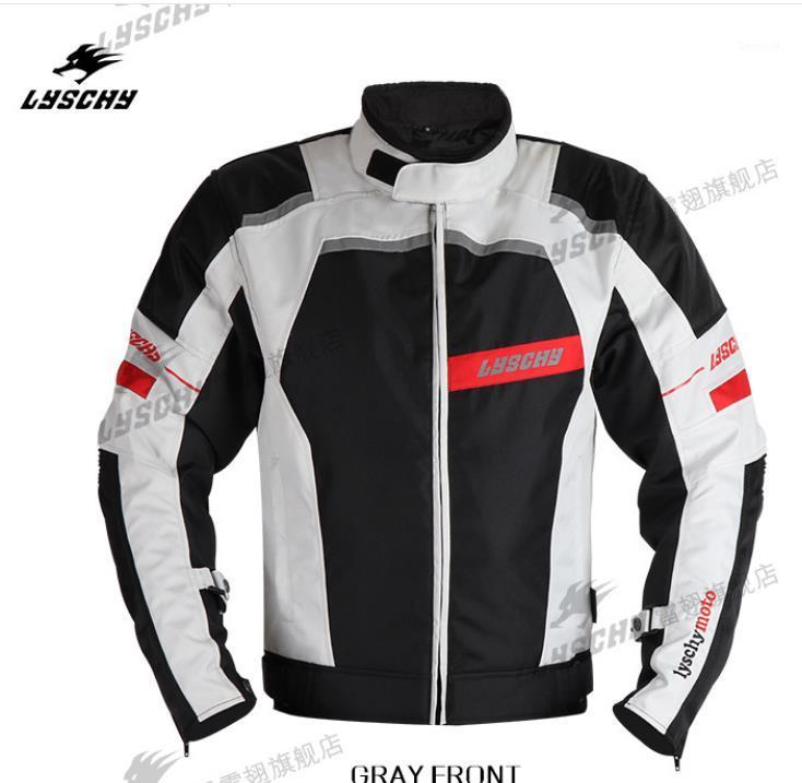 

Motorcycle Jersey Suit Men's Four Seasons Motorcycle Brigade Waterproof, Windproof and Fallproof Racing Locomotive Rider LYSCHY Thunderwing1