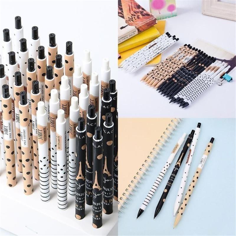 

2pcs Cute 0.5mm Mechanical Pencil Automatic Pen School Office Supplies Learning Stationery Painting Tools1 Ballpoint Pens, 1pcs