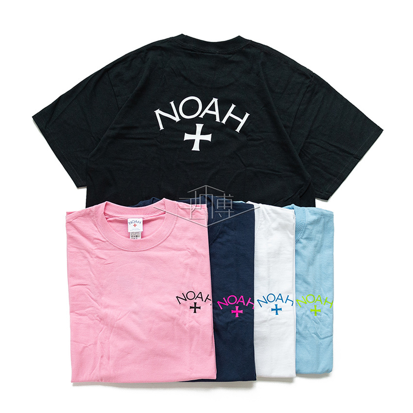 

2021 New Pink T-shirt Men Women Summer Oversize 1:1 High Quality Noah Tops Tee t Shirt 04s5