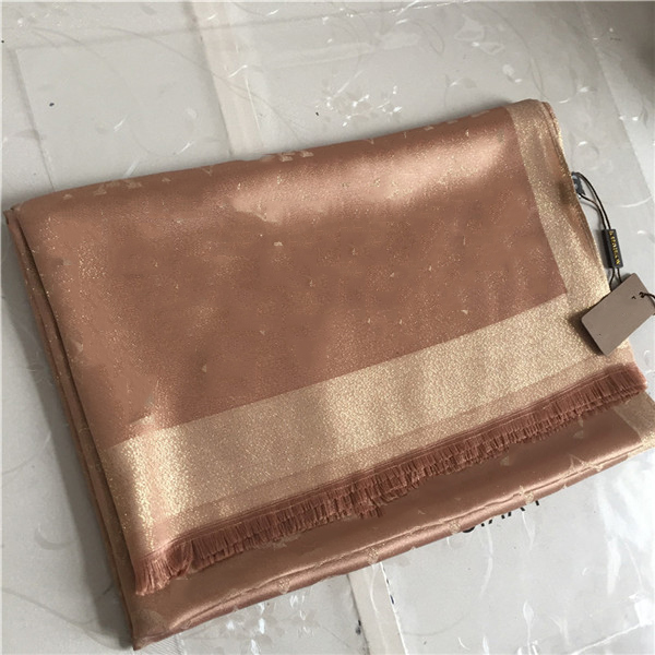 

New Hot sale Classic shiny gold and silver thread Silk scarves scarf fashion women scarf soft shiny scarf shawl men women classic Silk
