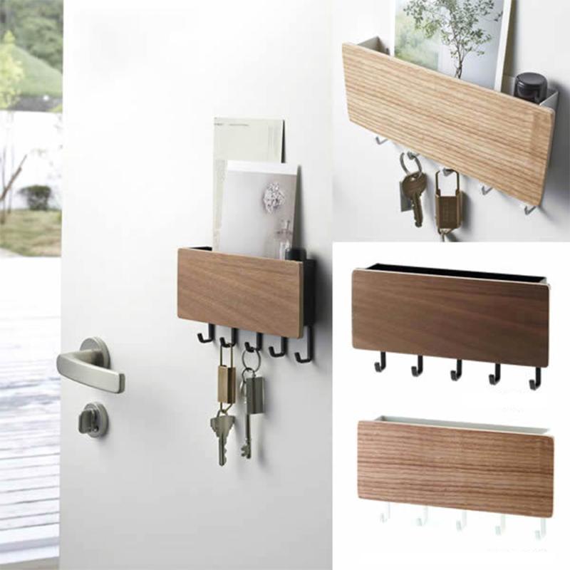 

Space Saving Home Wall Hook Storage Rack Vintage Key Wooden Hanger Hallway Home Decorative Bedroom Door Vintage Hooks1