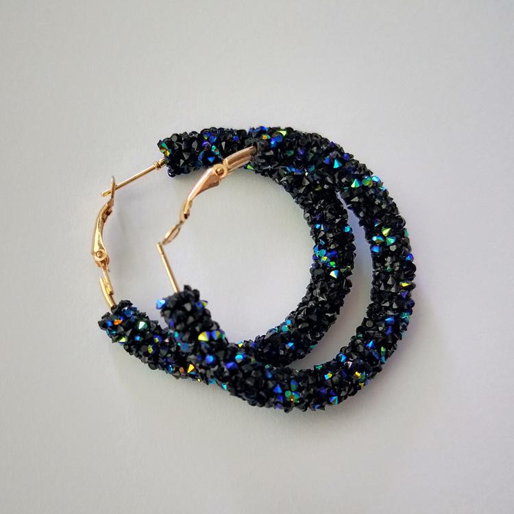 

Oorbellen Tin Alloy Classic Spike Pendientes Mujer Moda 2021 Rushed Tassel Earrings Brinco New Circle Color Frosted Wholesale