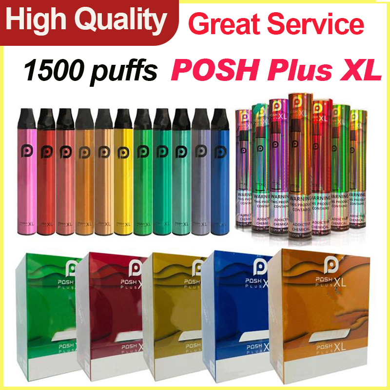 

POSH PLUS XL Disposable Vapes Pen Device Local posh plus xl bars 1500puffs Portable Vape Pods Cartridge VS puff plus