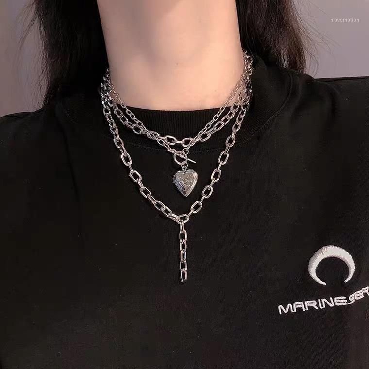 

ins Titanium Pendant Necklace1