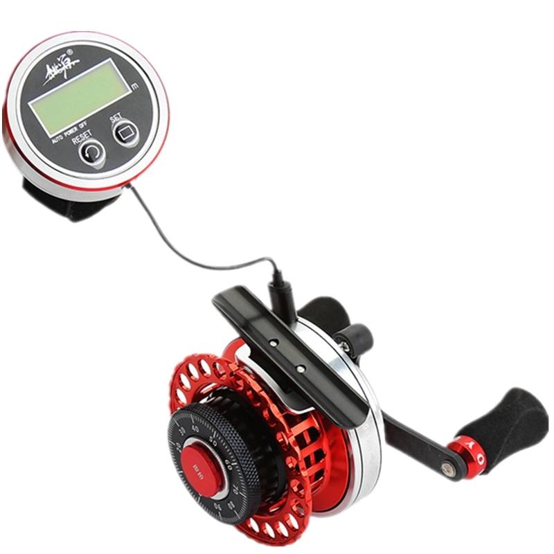 

3.6:1 7BB Fishing Reel Left / Right Hand Fish Line Wheel Counter Fishing Tackle Gear with Digital Display Carretilha De Pesca