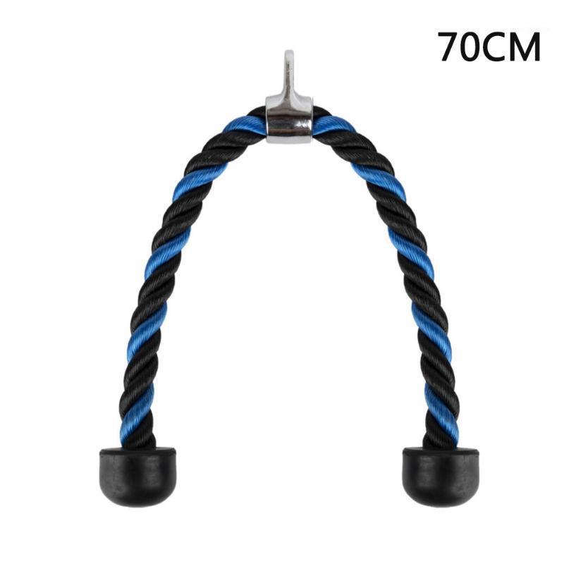 

Crunches Body Building Double Head Professional Pull Down Tricep Rope Home Gym Biceps Laterals Muscle Training Abdominal1