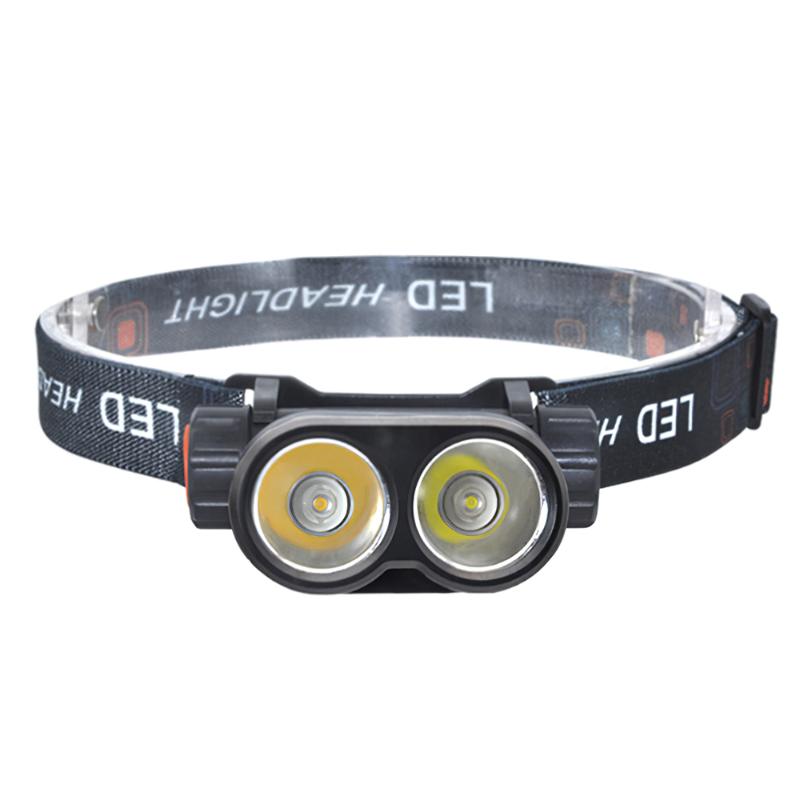 

Rechargeable Dual Light Source Mini Headlight Detachable Dual Purpose LED Headlight Camping Fishing Light