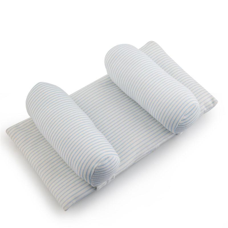 

High Quality Simple Newborn Baby Pillow Cotton Anti-Static Kids Shaping Pillow Baby Head Anti Roll Room Decor
