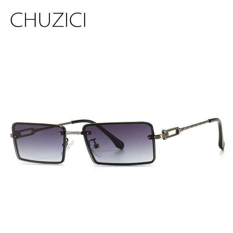 

CHUZICI New Modern Retro Box Narrow Sunglasses Ins Wind Street Big Brand Sunglasses