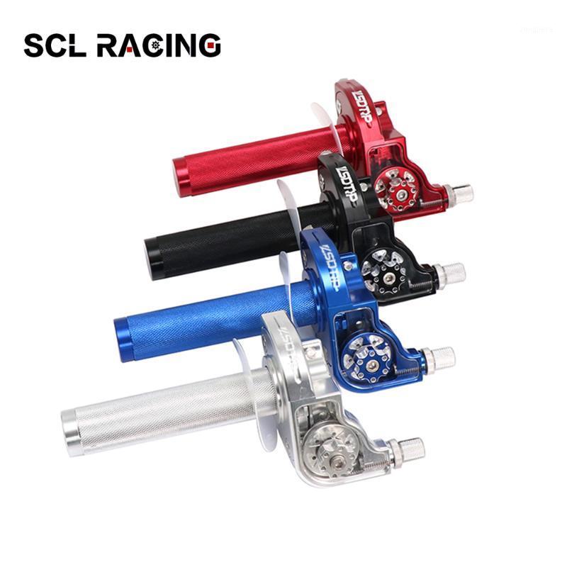 

Alconstar Racing Universal 22mm Motocross Motorcycle CNC Aluminum Handlebar Throttle Grips Twist Throttle Grip M10*1.51