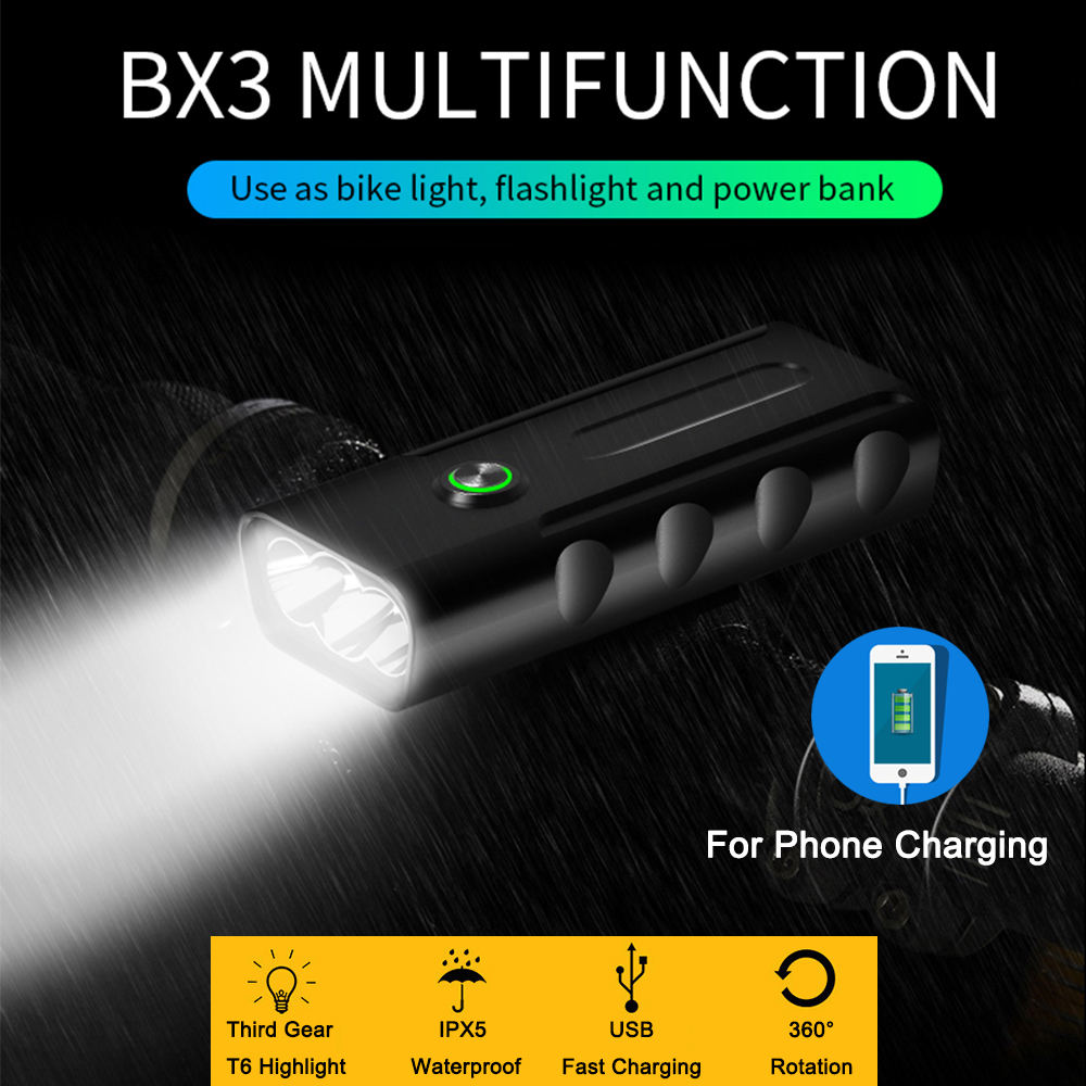 

LED Bike Light USB Fast Charging 360 Rotation Waterproof Lanterna Cycling Gaciron Farol Bicycle Lampka Rowerowa Fietsverlichting