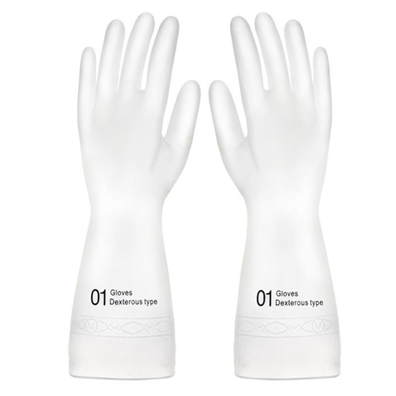 

1 Pair Kitchen Cleaning Gloves Thin Household Durable Waterproof Dishwashing Glove Cleaning Rubber Tools Kitchen Accessories
