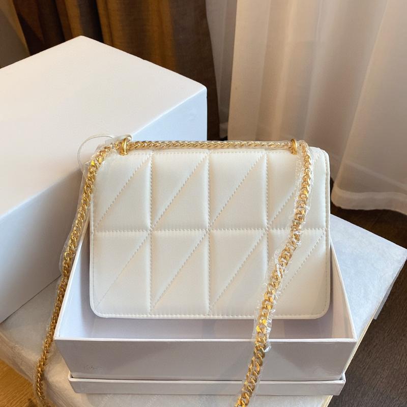 

Women Fashion Luxury Tassel Shoulder Bag Brand Mini Purse Classic Designer Genuine Leather Crossbody Bag Chain Flap New 2021, White