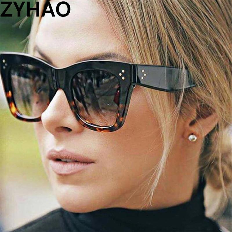 

2021 Vintage Square Sunglasses Female Plastic Oversized Sunglasses Men Okulary Uv400 Shades for Women Gafas De Sol Mujer