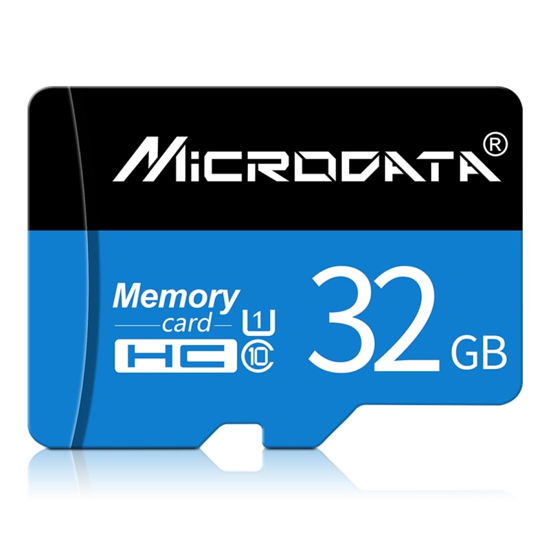 

MICRODATA 32GB U1 Blue and Black TF Memory Card