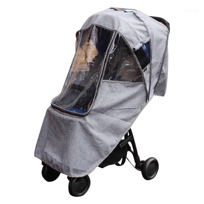 

Baby Strollers Linen Pushchair Winter Warm Waterproof Accessories Zipper Storage Pockets Windproof Rain Cover Universal1