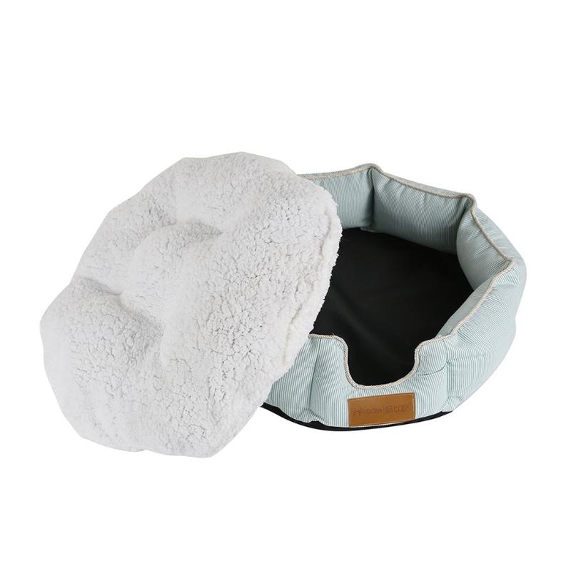 

Pet nest Poodle Golden Retriever Dog bed Pet supplies cat nest and dog mats, Light green