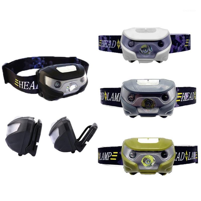 

2020 Bicycle Helmet Bright Light Waterproof Head Torch Headlight LED USB Rechargeable Headlamp Fish For Bicycle1