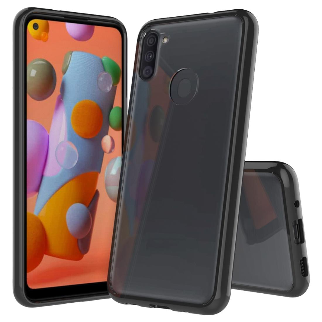 

For Galaxy A11 Shockproof Scratchproof TPU Acrylic Protective Case