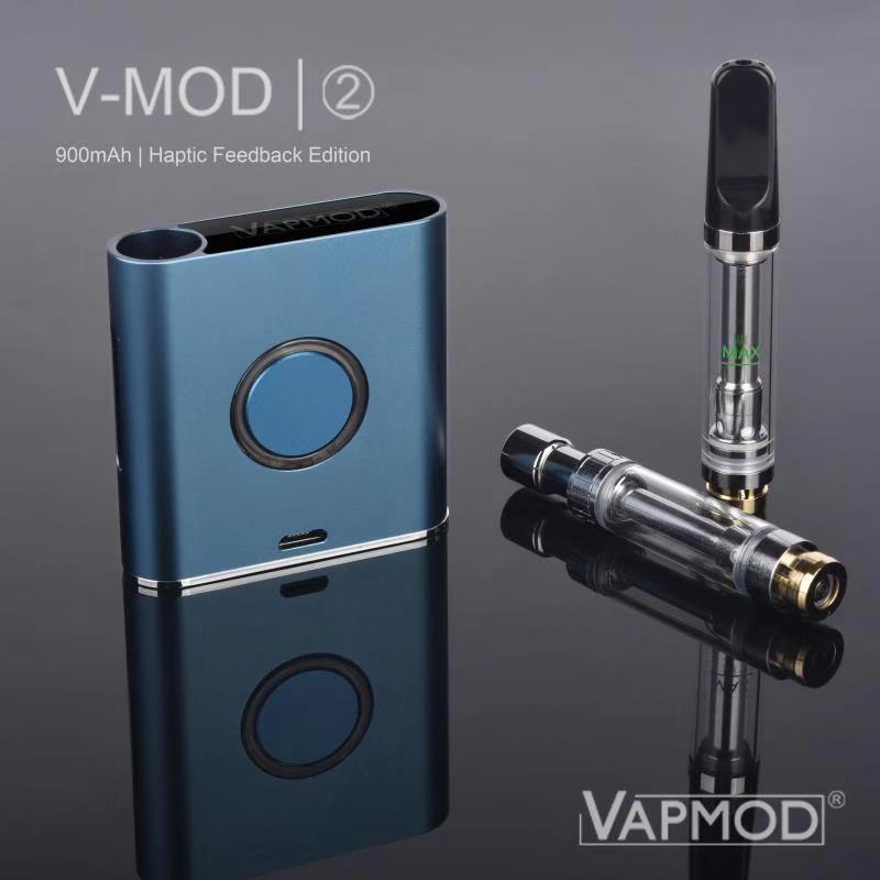 

Vapmod V Mod II Battery Vmod 2 E Cigarette Batteries Charger Kit 900mAh 2.6-4.1V Vape Mods Haptic Feedback Edition in stock